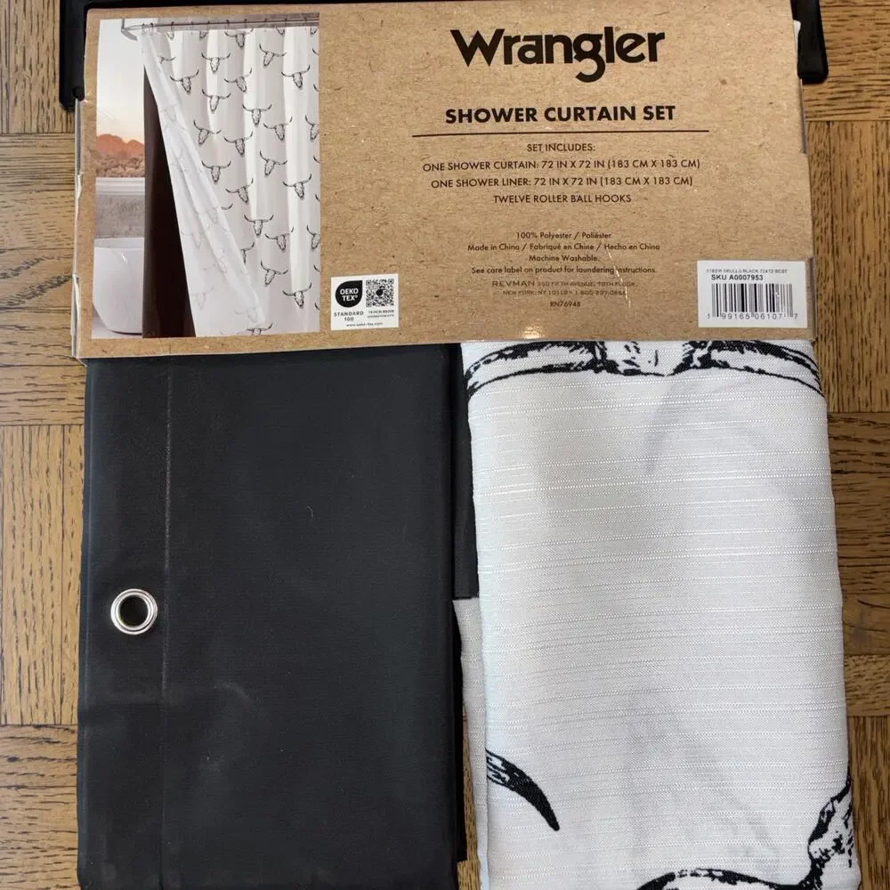 Wrangler shower curtain